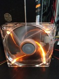 Orange fan and power LED!