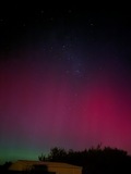 Aurora Australis, over a house in Horsham, Australia